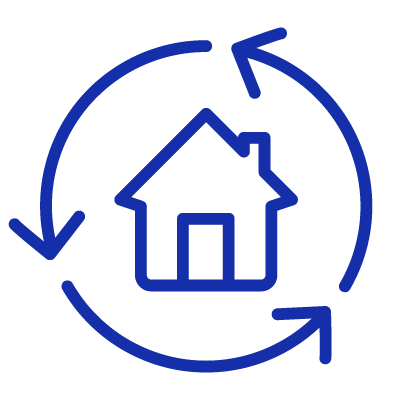 home cycle icon